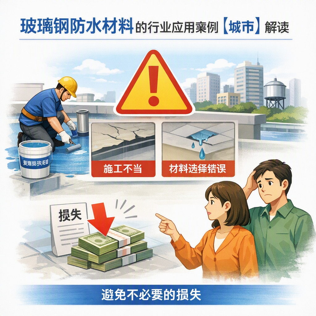 玻璃钢防水材料的行业应用案例,白杨解读