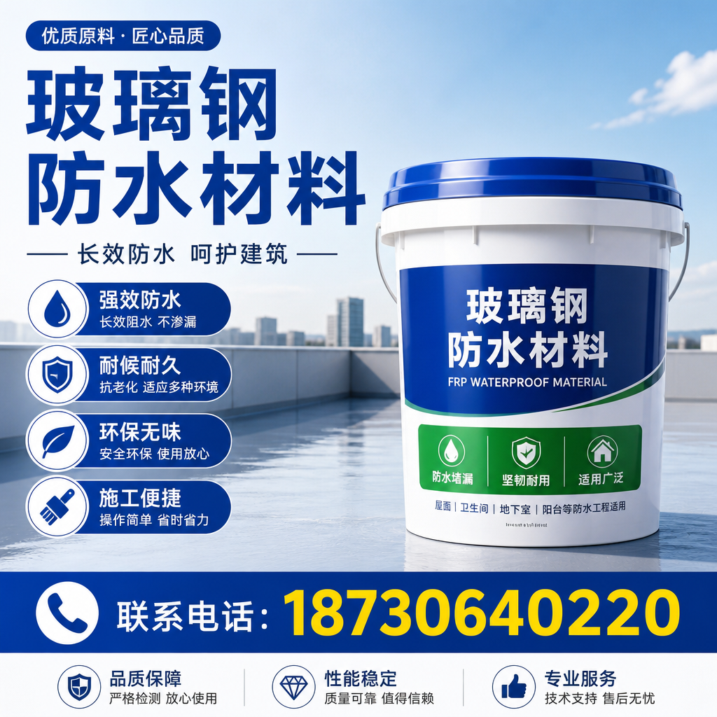 从零开始了解玻璃钢防水材料，白杨 入门指南