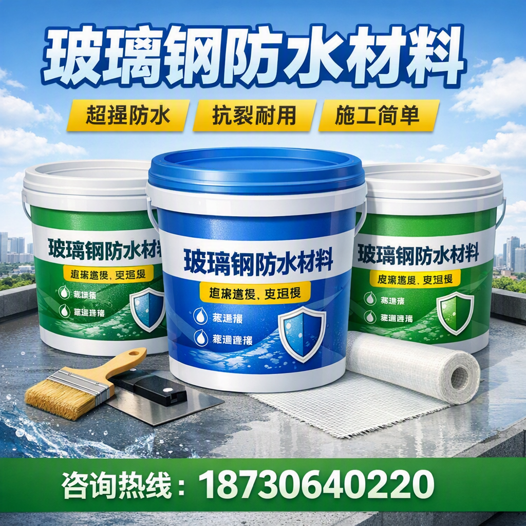 了解玻璃钢防水材料的市场趋势，白杨 企业不可不知